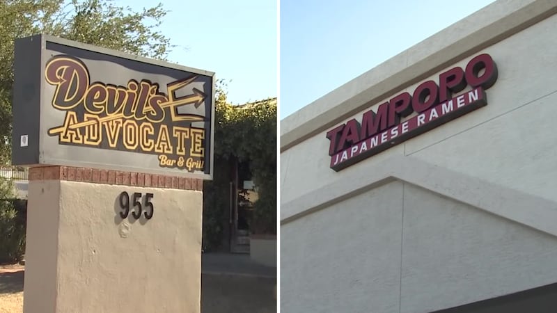 5 East Valley restaurants were hit with health code violations in this week's Dirty Dining...