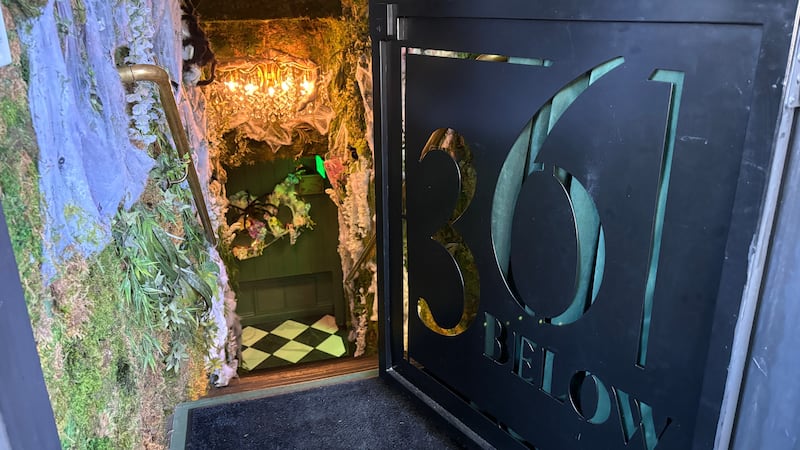 The spooky pop-up lies below Sip Coffee and Beer at the former site of UnderTow.