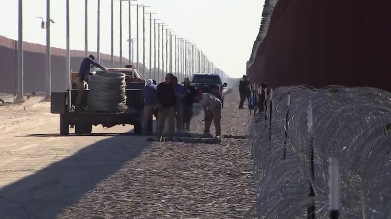 President Donald Trump has vowed to resume construction of the border wall during his second...
