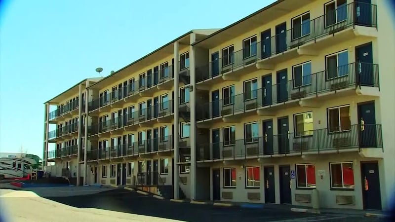 A Motel 6 in Flagstaff, Arizona is being converted to housing for homeless individuals.