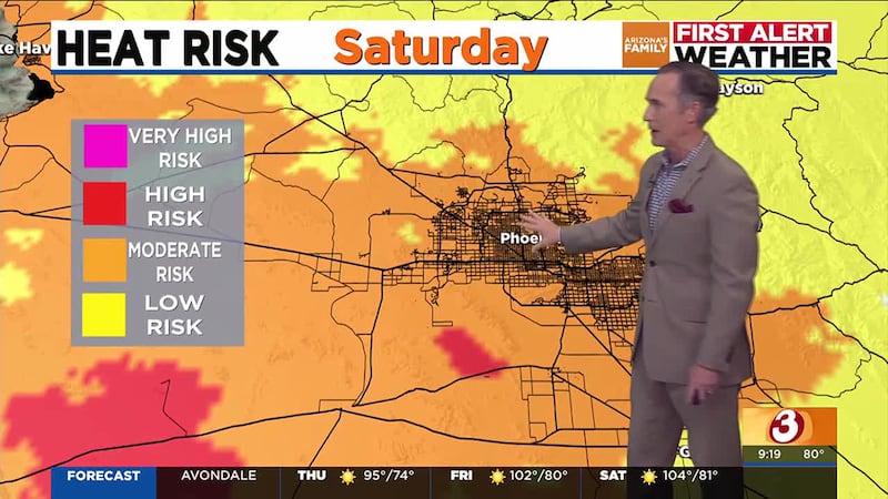 AZFamily First Alert Weather 9 p.m. Update for Wednesday, 05/07/25