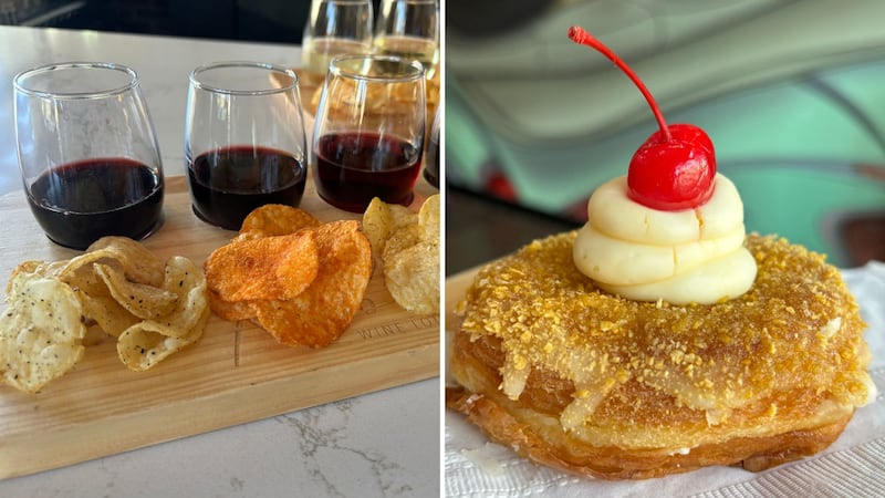 Two couples teamed up to open a doughnut shop and a wine bar to help revitalize downtown Mesa.