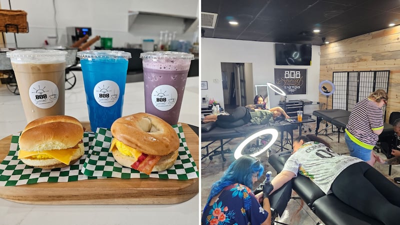808 Social Tattoo Cafe opened in July and offers a new and comfortable way to get a tattoo...